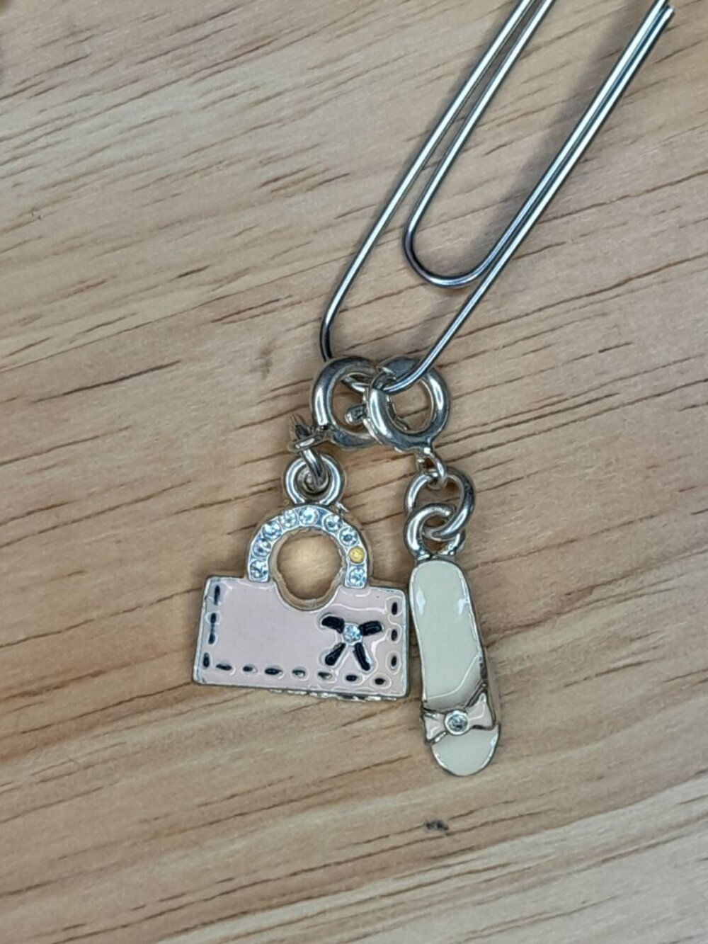 Gymboree Purse and Shoe Charms Vintage 2005 Fall It's a Girl Thing Line